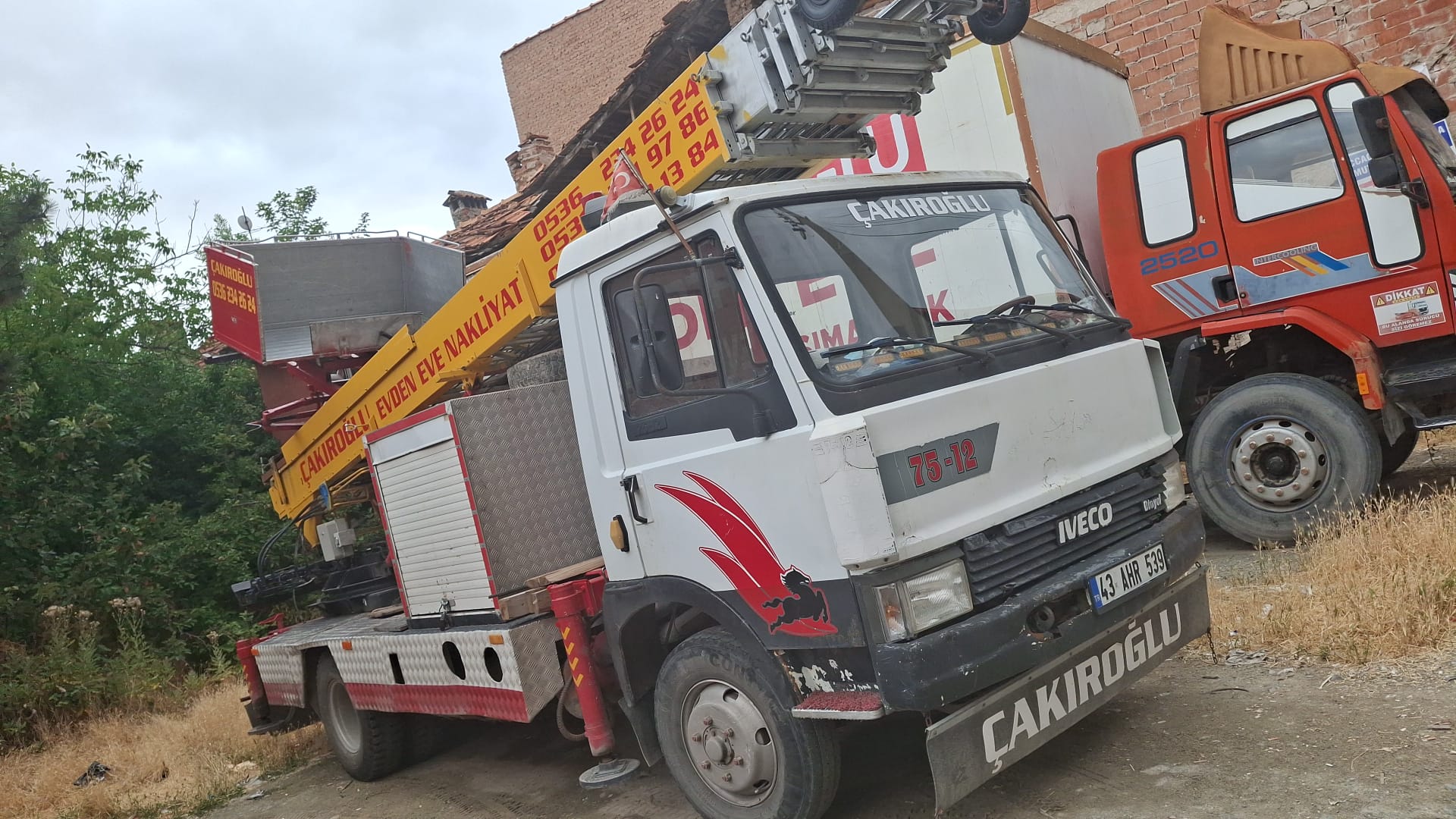 Çakıroğlu Nakliyat Asansör Aracı IVECO